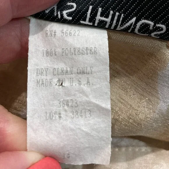 Vintage Y2K BETSY's THINGs Button Down Crop Shirt Top Sheer Floral 14 - Picture 7 of 11